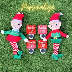 Santa CAM with Optional Elf Doll And Personalized Letter