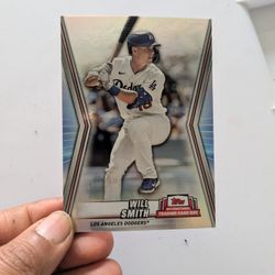 2023 Topps Will Smith Foil International Trading Card LA Dodgers SGA Mint Condition. MLB Officially Licensed. Limited Edition Collectibles!
For all t