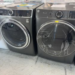 Mega Capacity Front Load Washer And Dryer Set