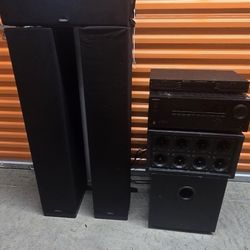  Definitive Technology Stereo Speaker  And More
