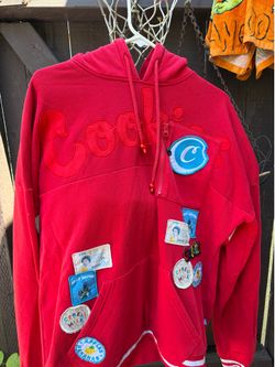 Red cookies sweater