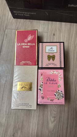 Lot of 4 Women's Perfumes 100ml Each