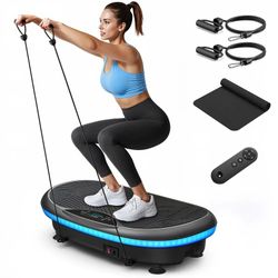 Merach CV55 Curved 4D Low-Impact Vibration Plate - Black