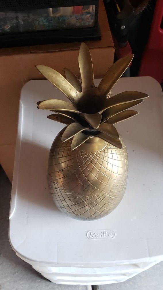 Decorative Brass Pineapple