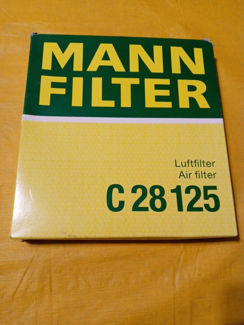 MANN Filter Air Filter C28125 for BMW 2010 - 2017 3.0 L 6cyl.