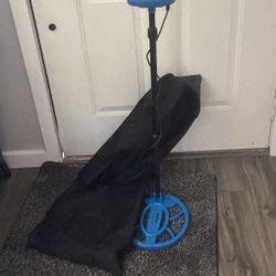 Metal detector with carrying case