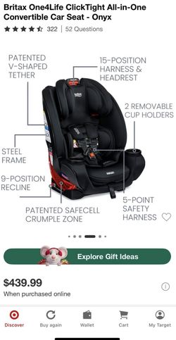 Britax One4Life Car seat