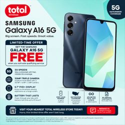 🔥Free Samsung Galaxy A16 5G🔥