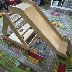 4 in 1 Montessori Climber and Slide WITH Kids Climber Arch Rocker