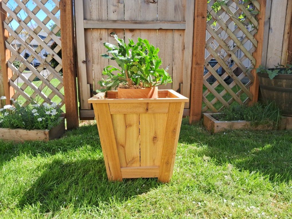 Cedar Planter Boxes