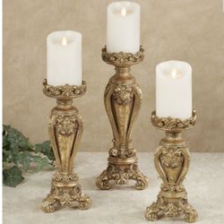 2 Sets Of Candleholders 