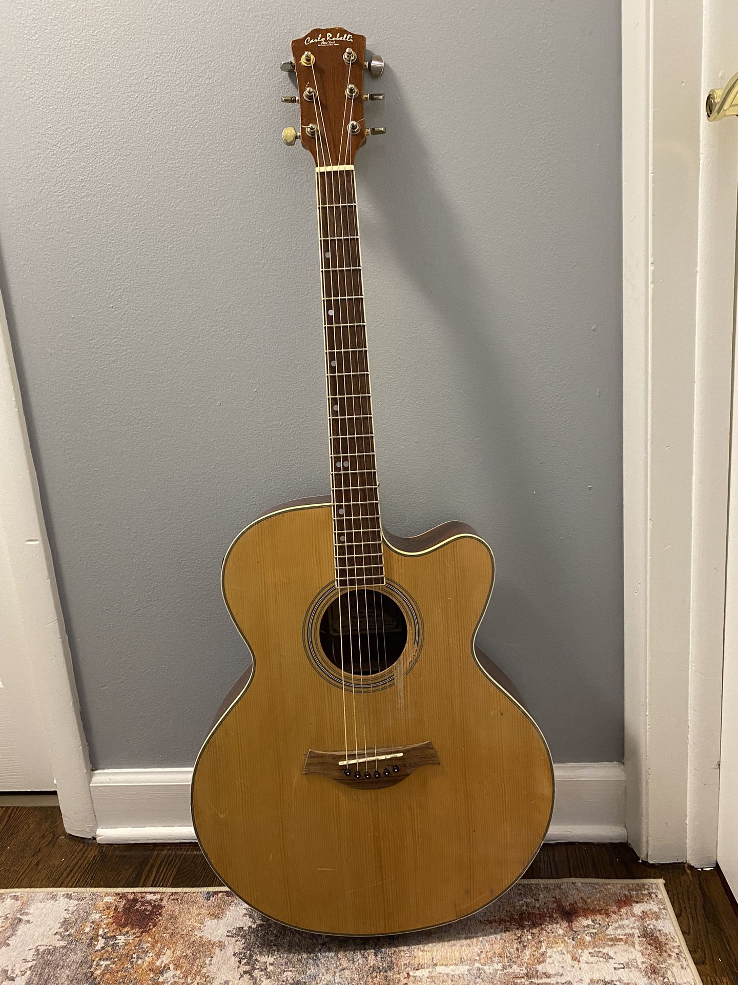 CARLO ROBELLI ACOUSTIC GUITAR
