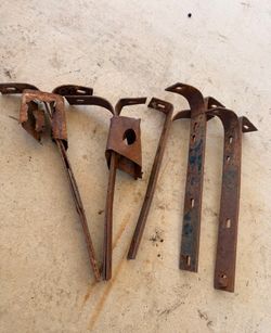 vw Karmann Ghia bumper brackets