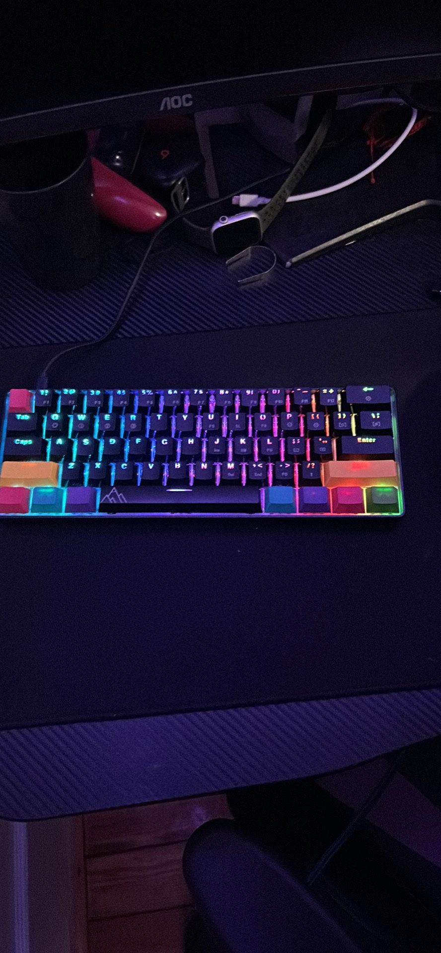 Gaming, keyboard, mechanical, hot-swappable