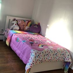 Twin Bed With Twin Mattress
