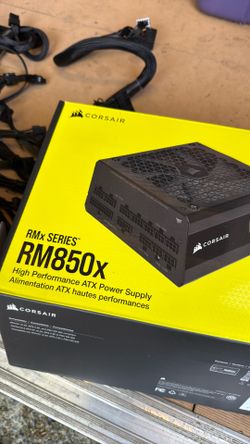 Corsair RMX Series, RM850x, 850 Watt, 80+ Gold Certified, Fully Modular Power Supply (Low Noise, Zero RPM Fan Mode, 105°C Capacitors, Fully Modular Ca