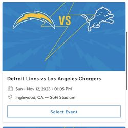CHARGERS FOOTBALL TICKET GAME