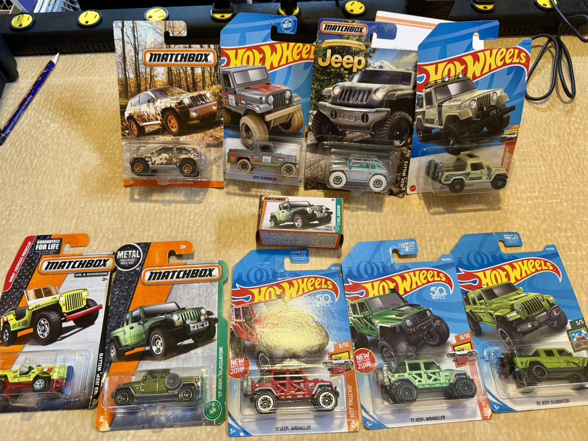 Jeep Lot Hot Wheels & Matchbox