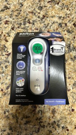 No touch the thermometer Braun