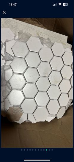 11 X 11 Octagon Ceramic Tiles (11) Pieces