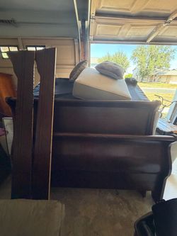 Queen bed frame