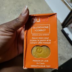 Glutathione And Carrot Glow Up Soap