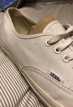 All white vans size 11.5