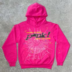 Pink Spider Hoodie 🔥