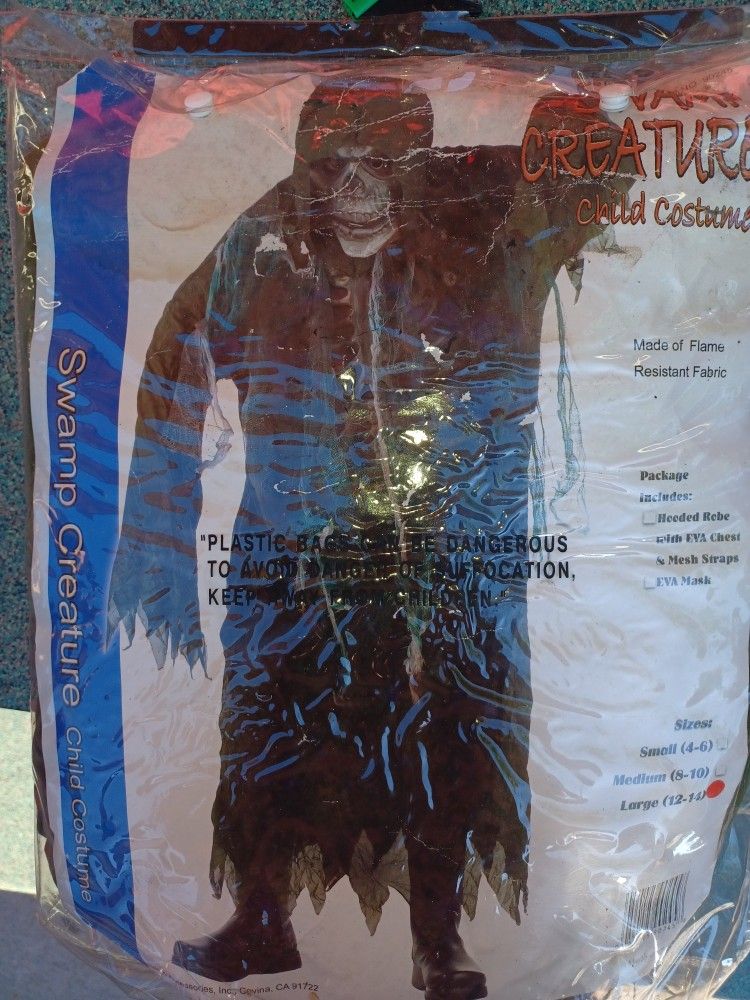 Swamp Creature Costume