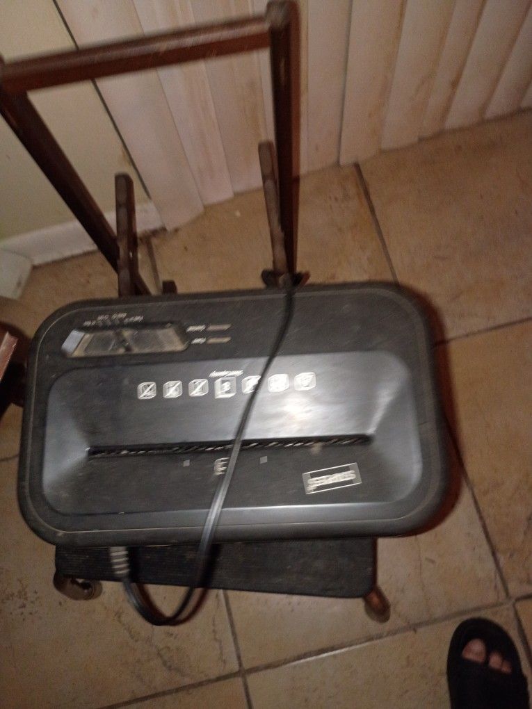 All Kinds Of Antique Furniture Cowboy Hat And A Paper Shredder