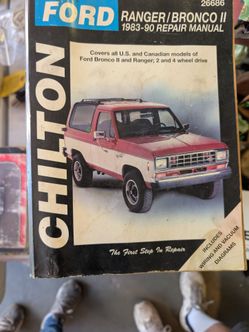 Chilton's Ford ranger repair manual