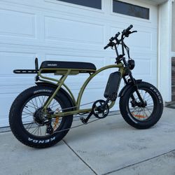E-Bike - Army Green – Like New Condition! 