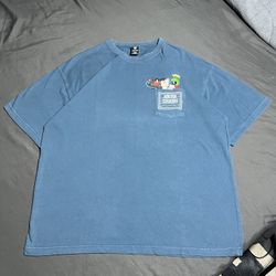 Vintage Looney Tunes Shirt 1998 Daffy Duck Martian Warner Bros 