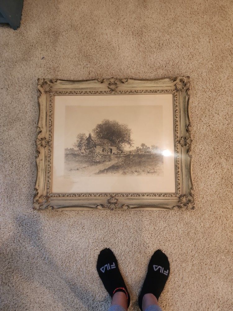 Framed Birthplace Of Abraham Lincoln