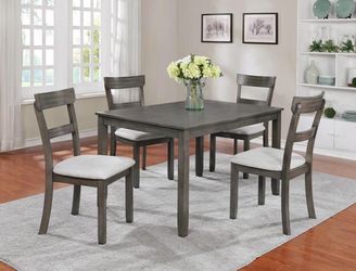 Beautiful Grey Dining set NEW!