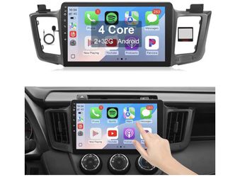 Leadfan Car Radio for Toyota RAV4 2013-2018 Stereo Compatible