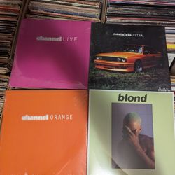 Frank Ocean Albums! LP Vinyl Records