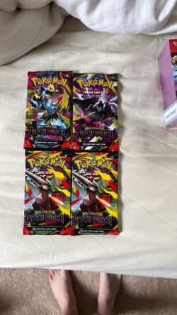 4 Pitch black Pokémon single pack