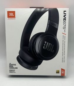 JBL Live 675NC  Wireless On-Ear Headphones with Adaptive Noise Cancelling 