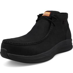 Origin Imported Sole material Polyurethane Outer material Leather Closure type Lace-Up About this item SAFETY TOE: Nano Composite Toe (ASTM F2413-24 I