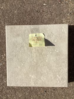 6 Pieces Porcelain Tiles. (NEW)Dimensions are; 11-1/2”X11-1/2”