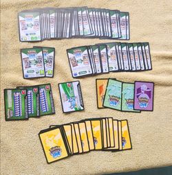 Pokémon code cards (127 cards)
