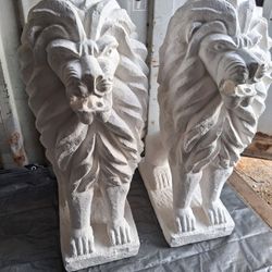LION STATUES $250 EACH
