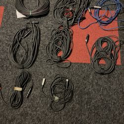 Microphone Cables Assorted Length 