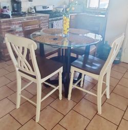 Dining table with 4 chairs