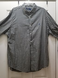 Big & Tall Polo Plaid Shirt XXL TTG