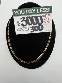 14kt Cuban Necklace 18.4 Grams