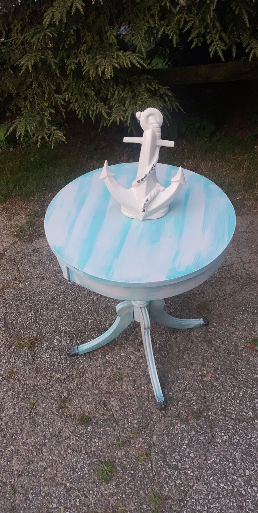 Vintage Drum Table