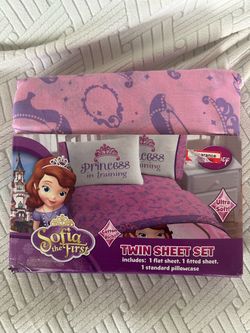 Disney Sofia the First Twin Sheet Set