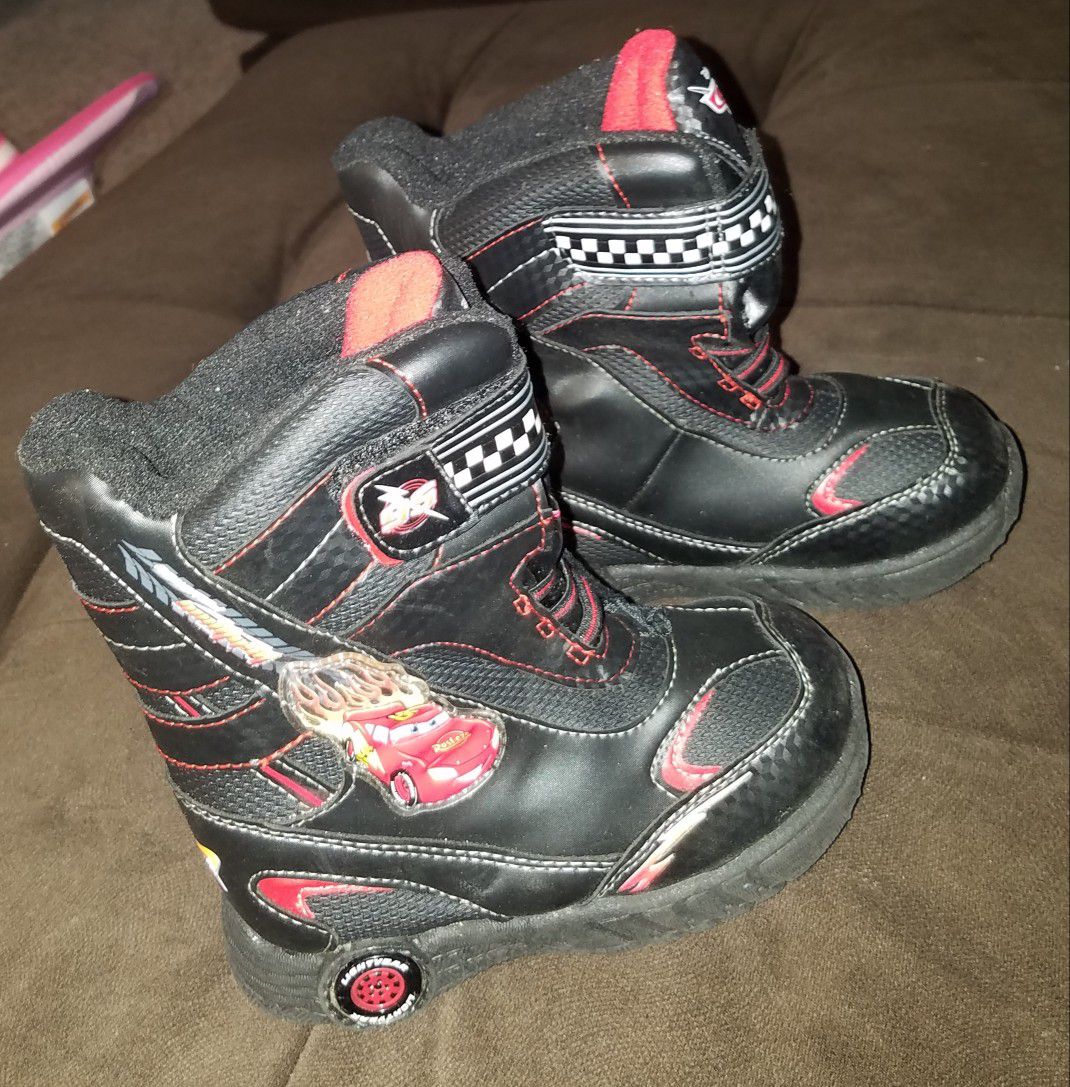 toddler boy snow boots size 9
